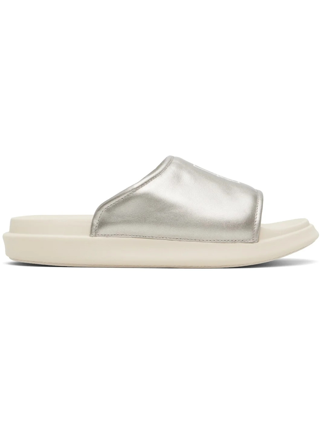 Silver 'Y-3' Slides - 1