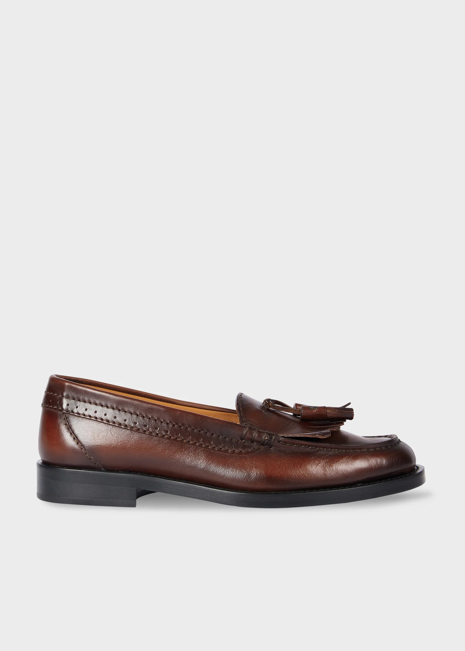 Brown Leather 'Brill' Loafers - 1