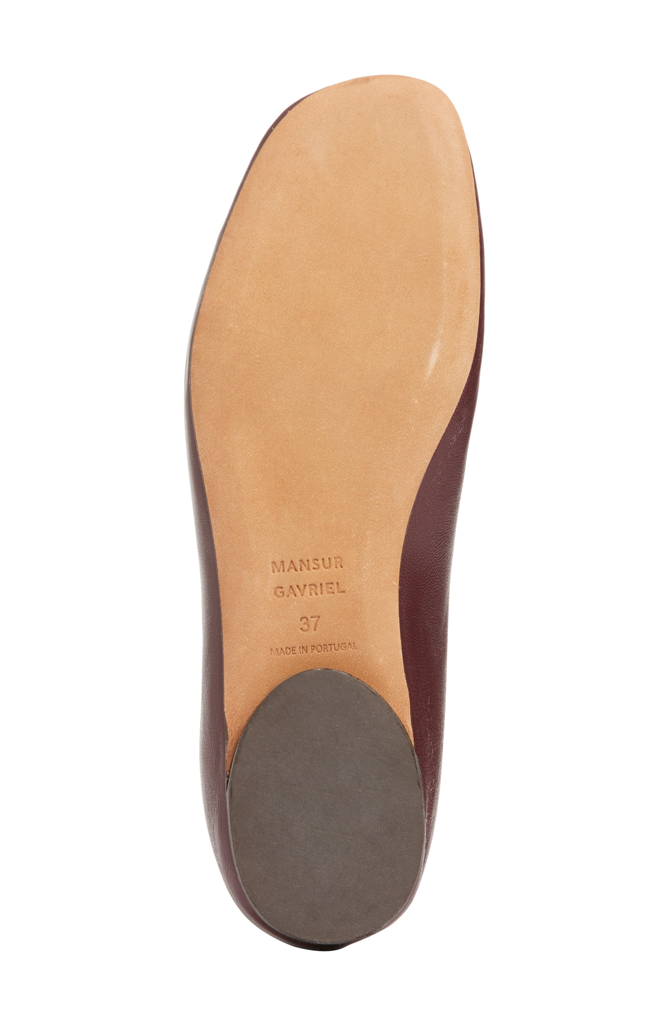 Mansur Gavriel Glove Flat in Plum at Nordstrom - 6