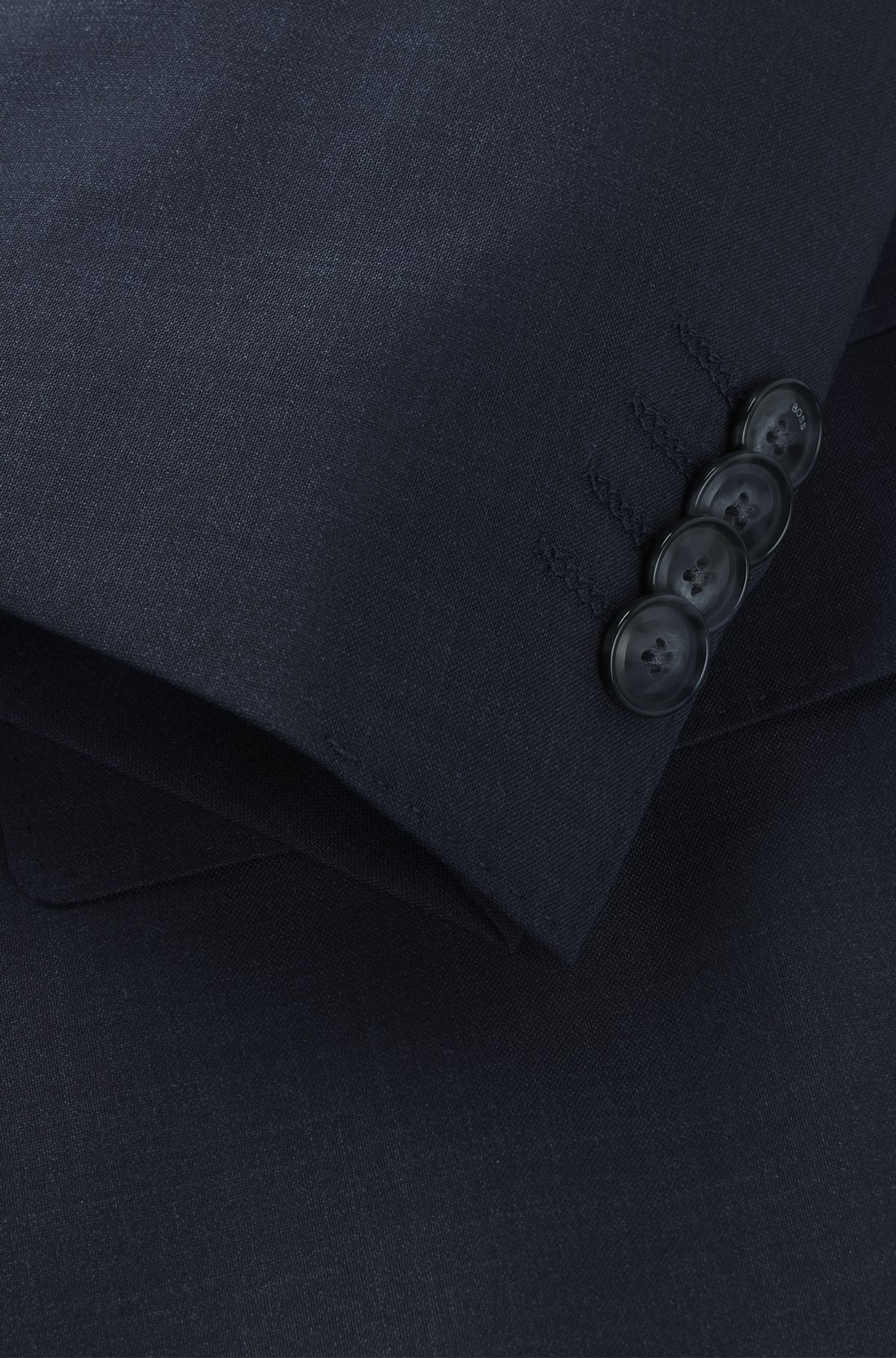 SLIM-FIT SUIT IN VIRGIN WOOL - 9
