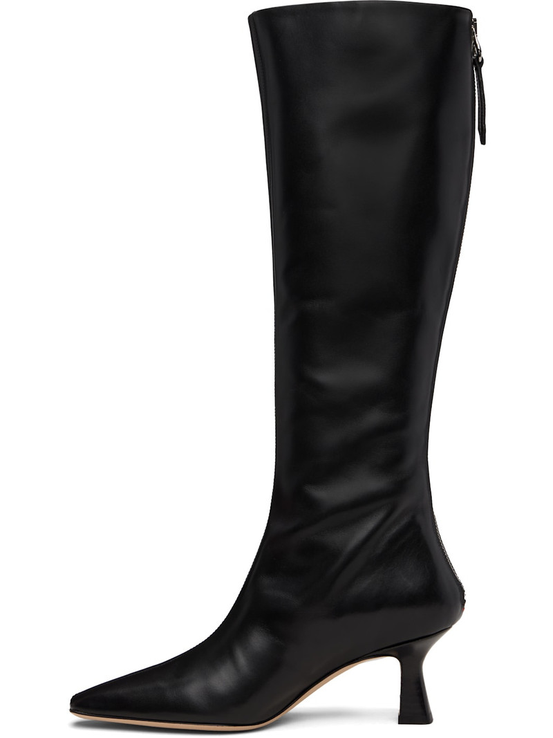 Aeyde Black Klea Tall Boots outlook