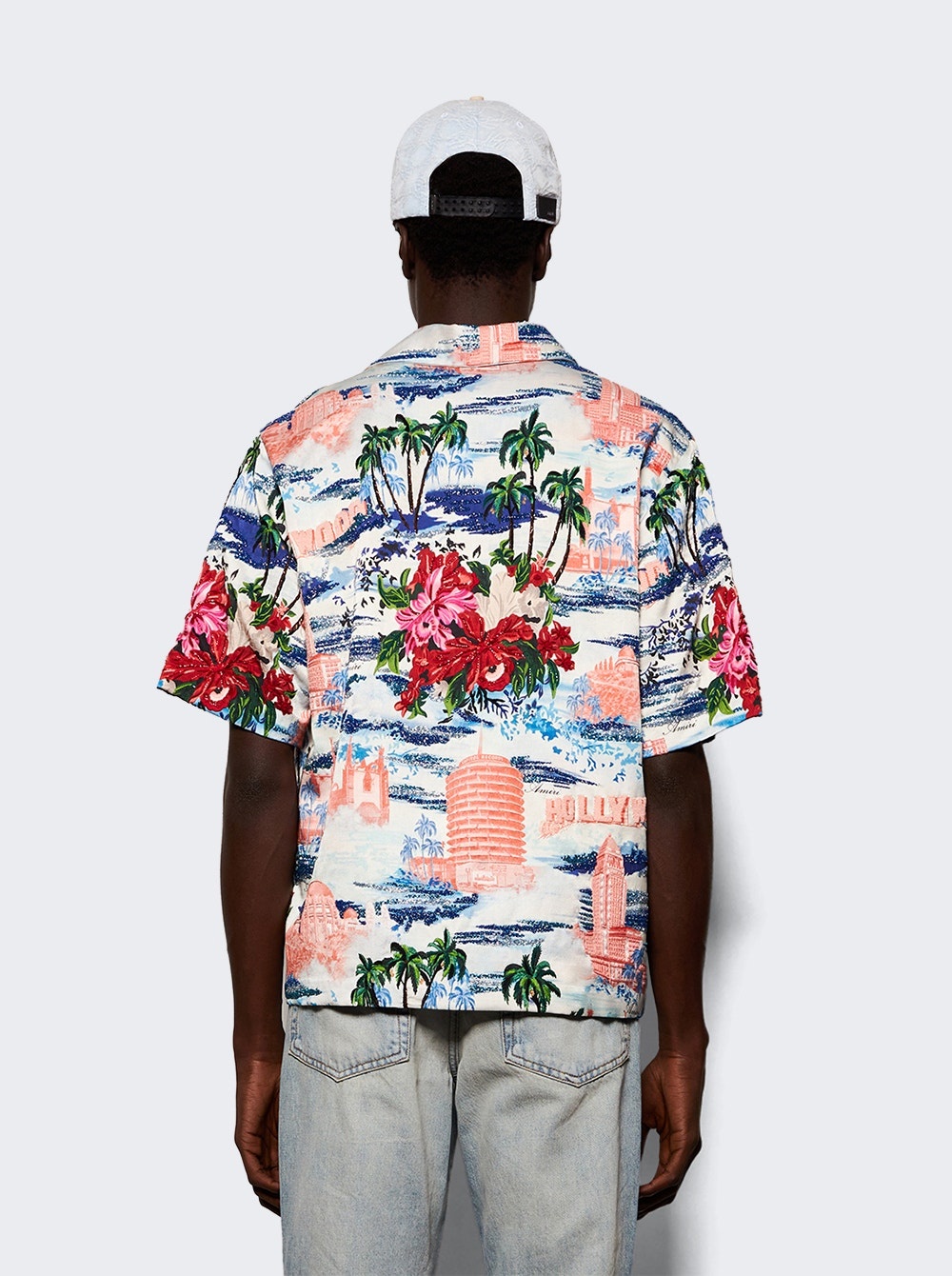 Cityscape Embellished Shirt Multicolor - 4
