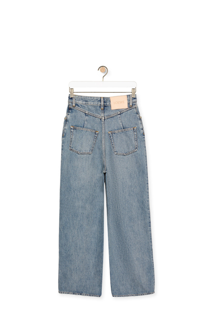 Loewe High waisted jeans in denim outlook