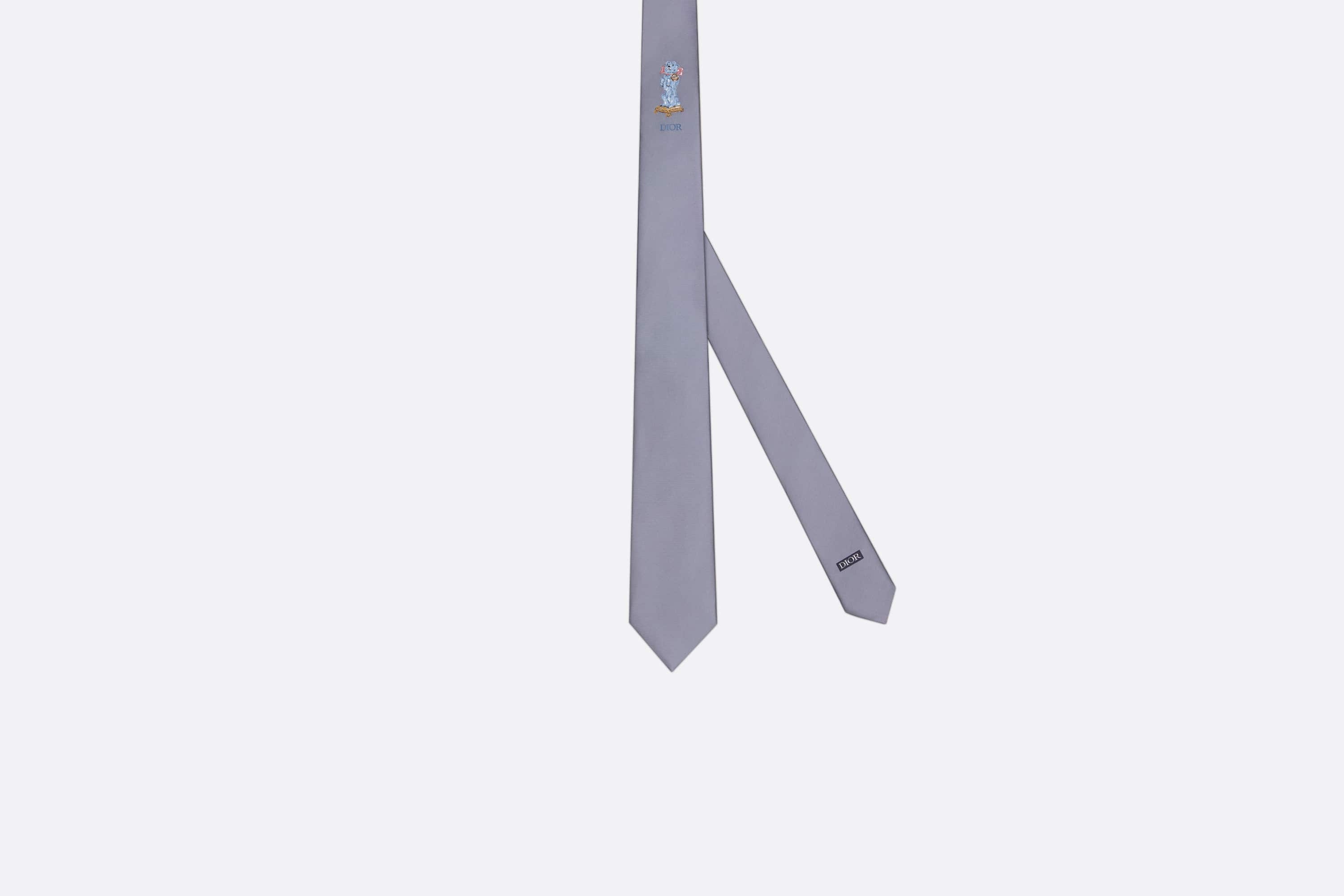 Tie with Bobby Motif - 1