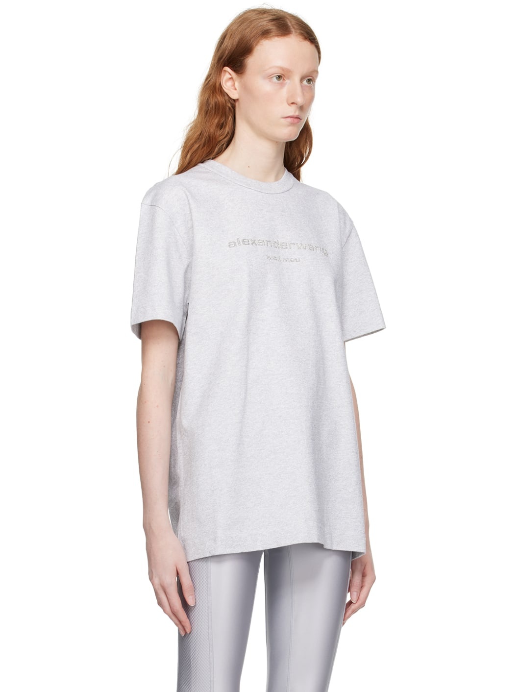 Gray Glitter T-Shirt - 2