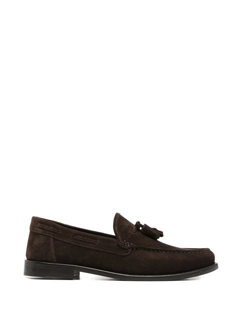 tassel leather loafers - 1