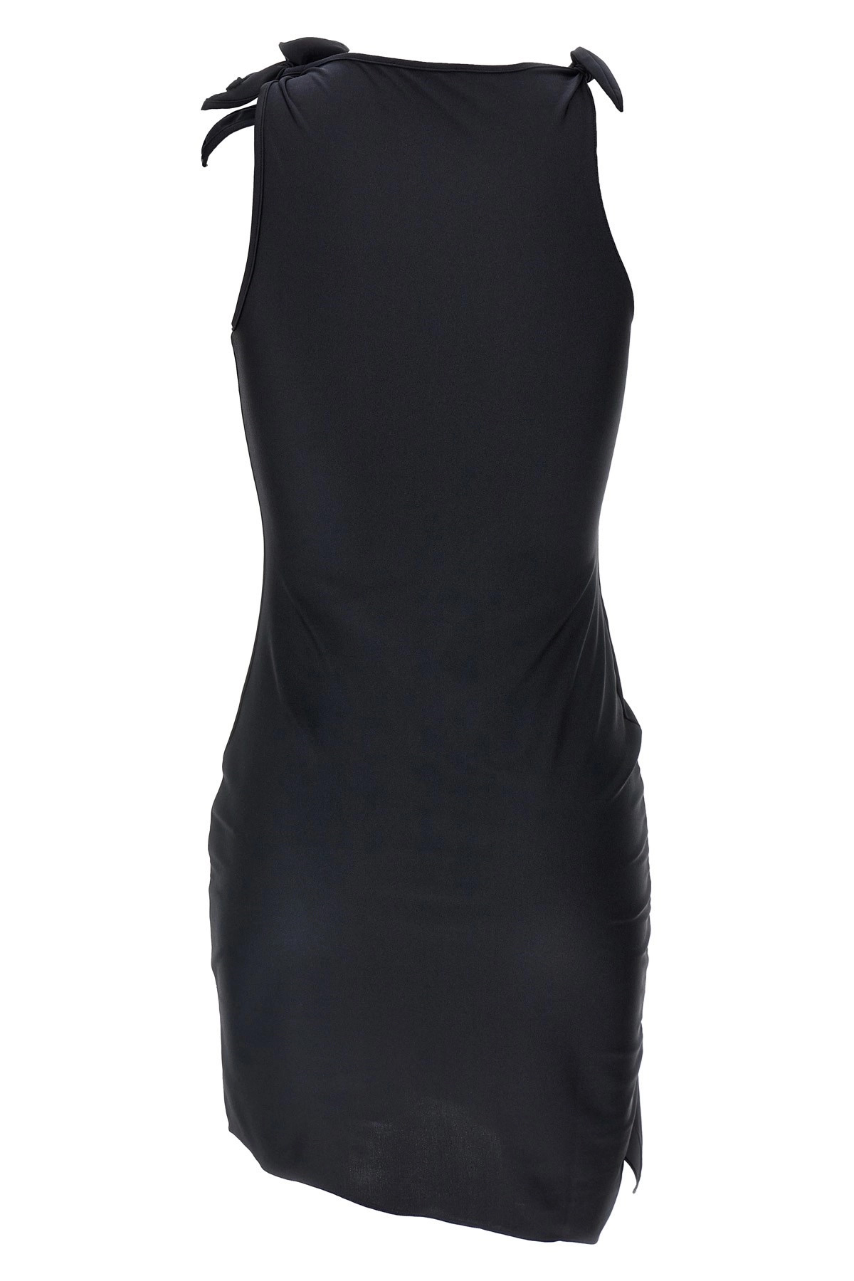 'Asymmetric Flower' mini dress - 2