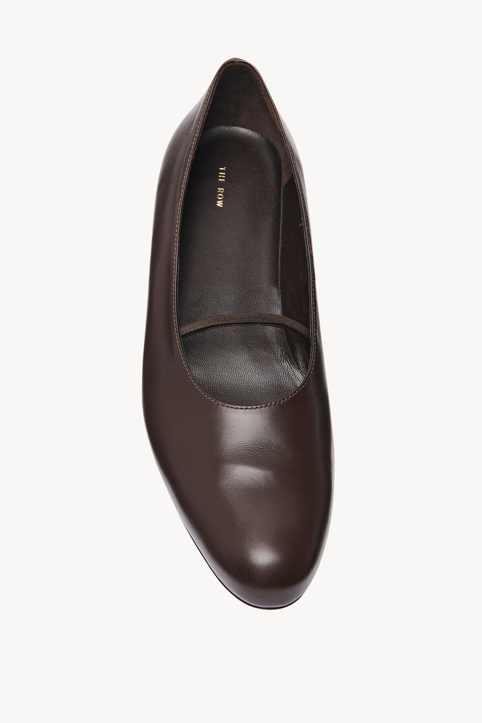 新作☆THE ROW Marion leather ballet flats フラットシューズ Marion leather ballet flats in black - The Row | Mytheresa