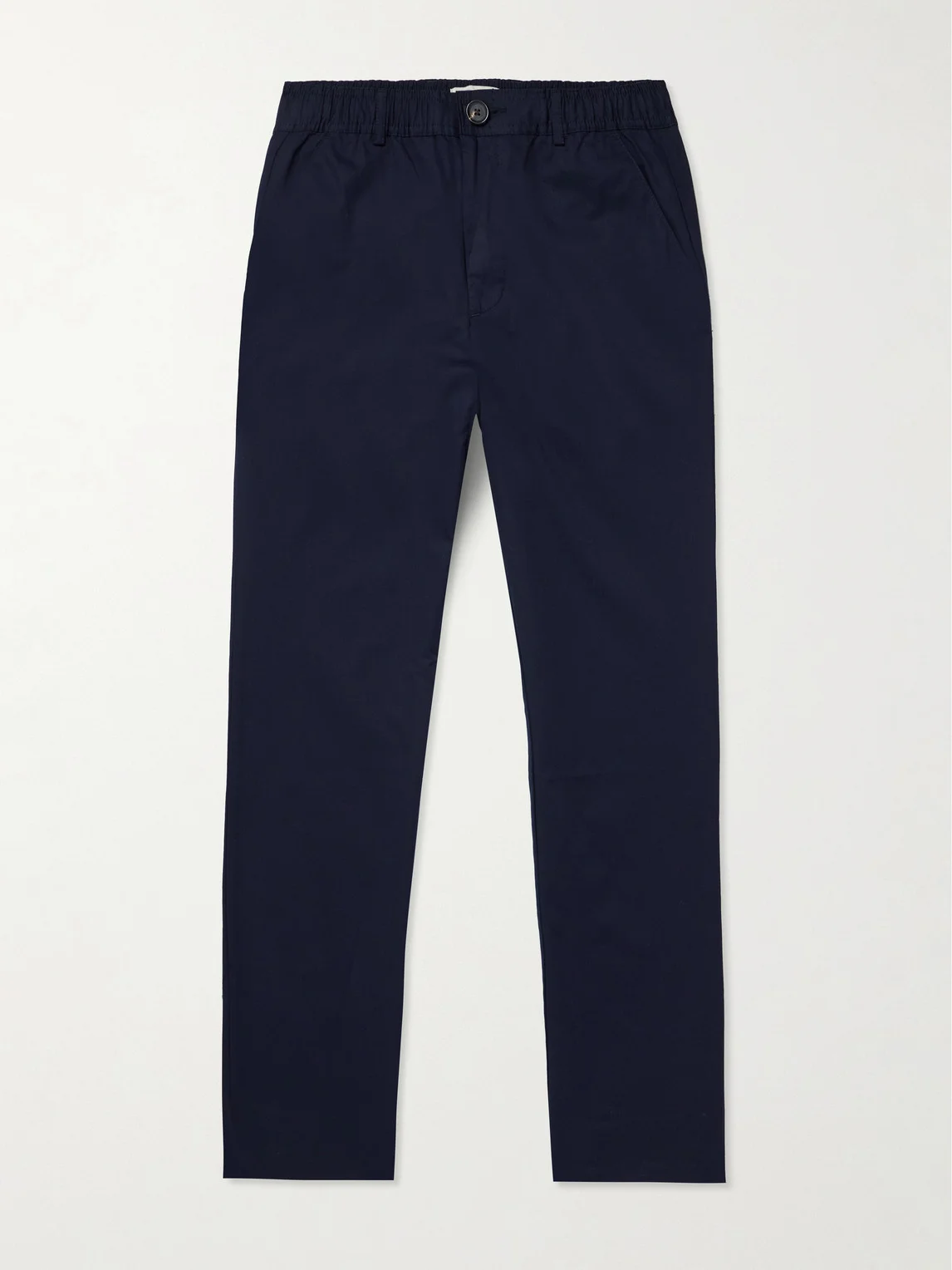 Ashdown Straight-Leg Cotton-Twill Trousers - 1