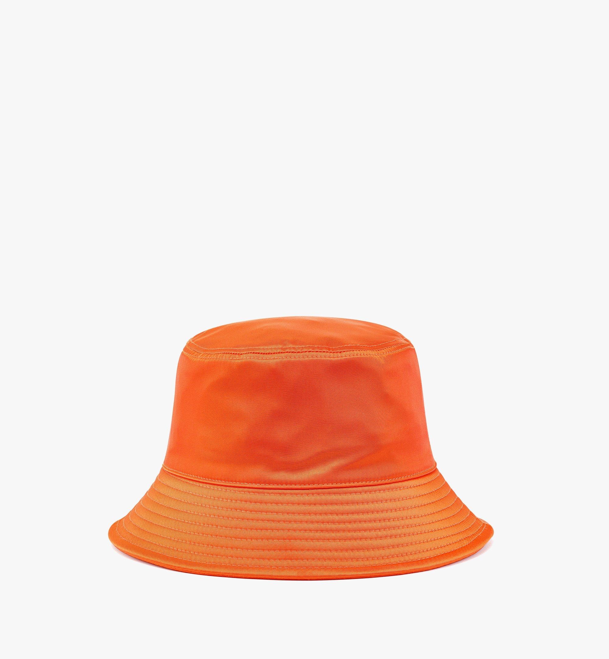 Logo Embroidery Bucket Hat in Nylon Twill - 3