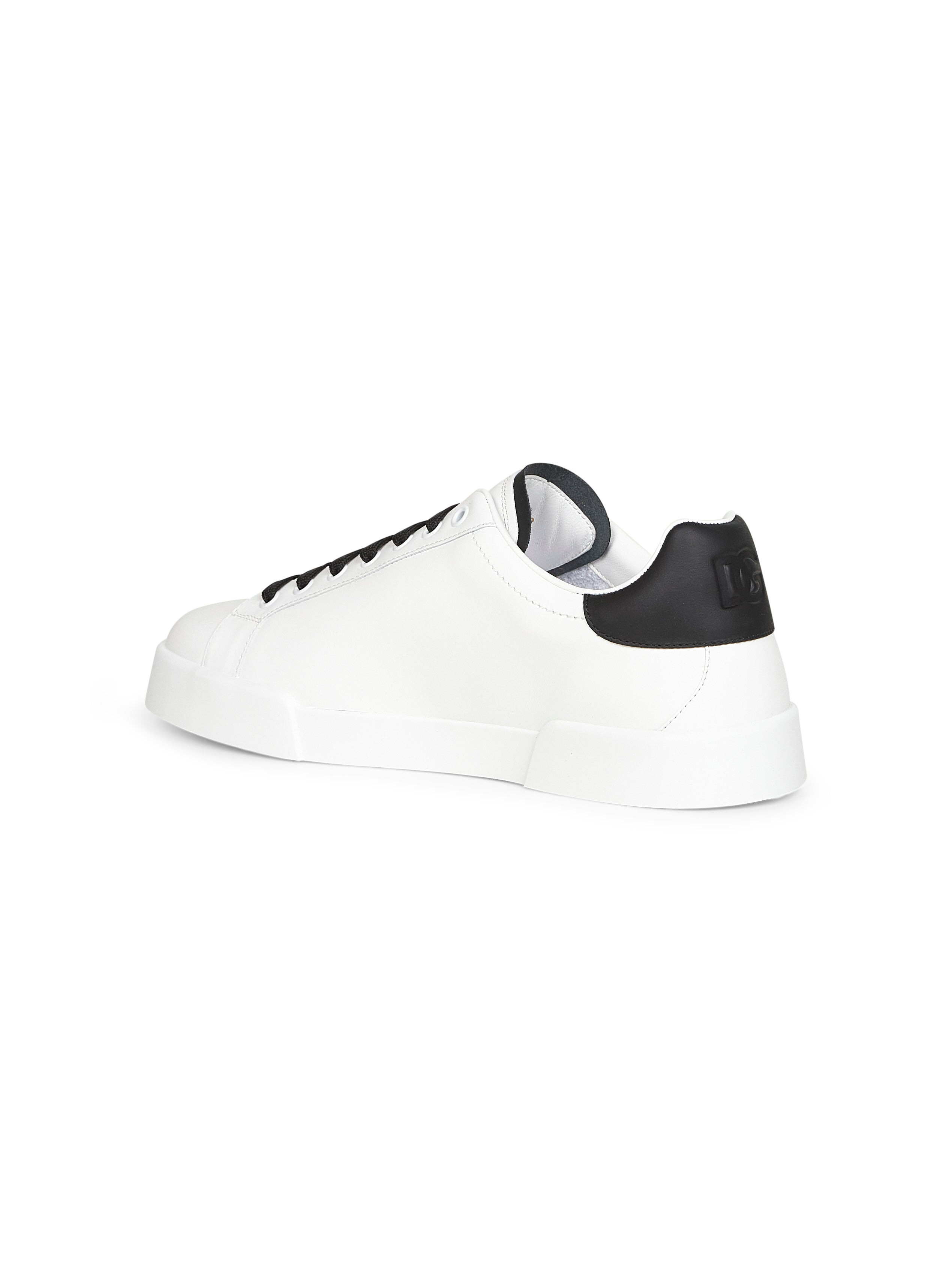 White calf leather Portofino sneakers - 3