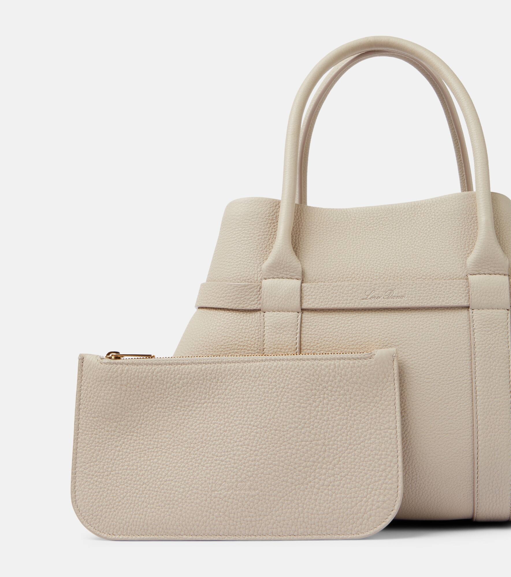 Ghiera Small leather tote bag - 6