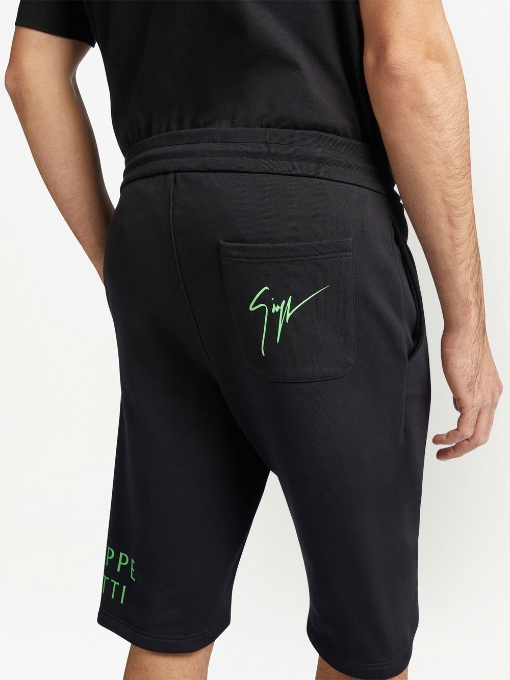 Lr-43 logo-print sweat shorts - 5