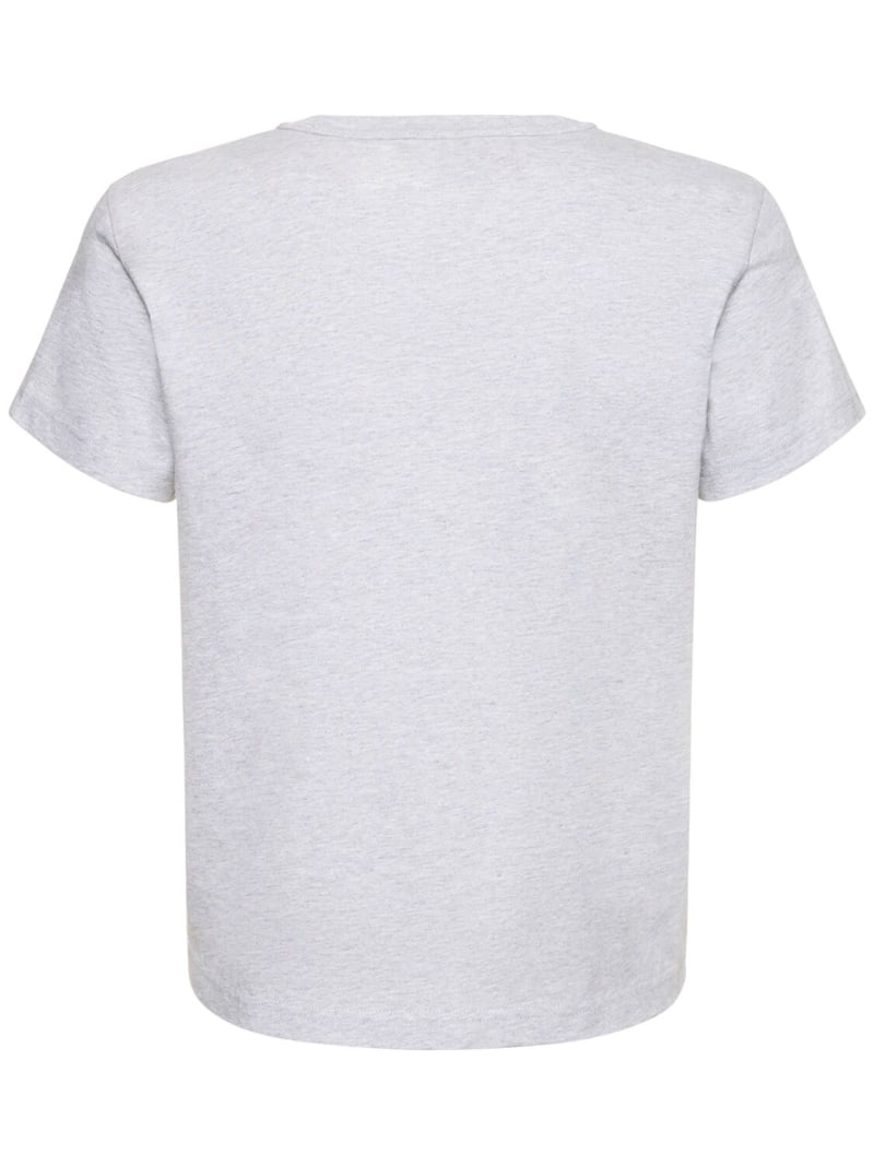 Essential shrunk cotton jersey t-shirt - 5