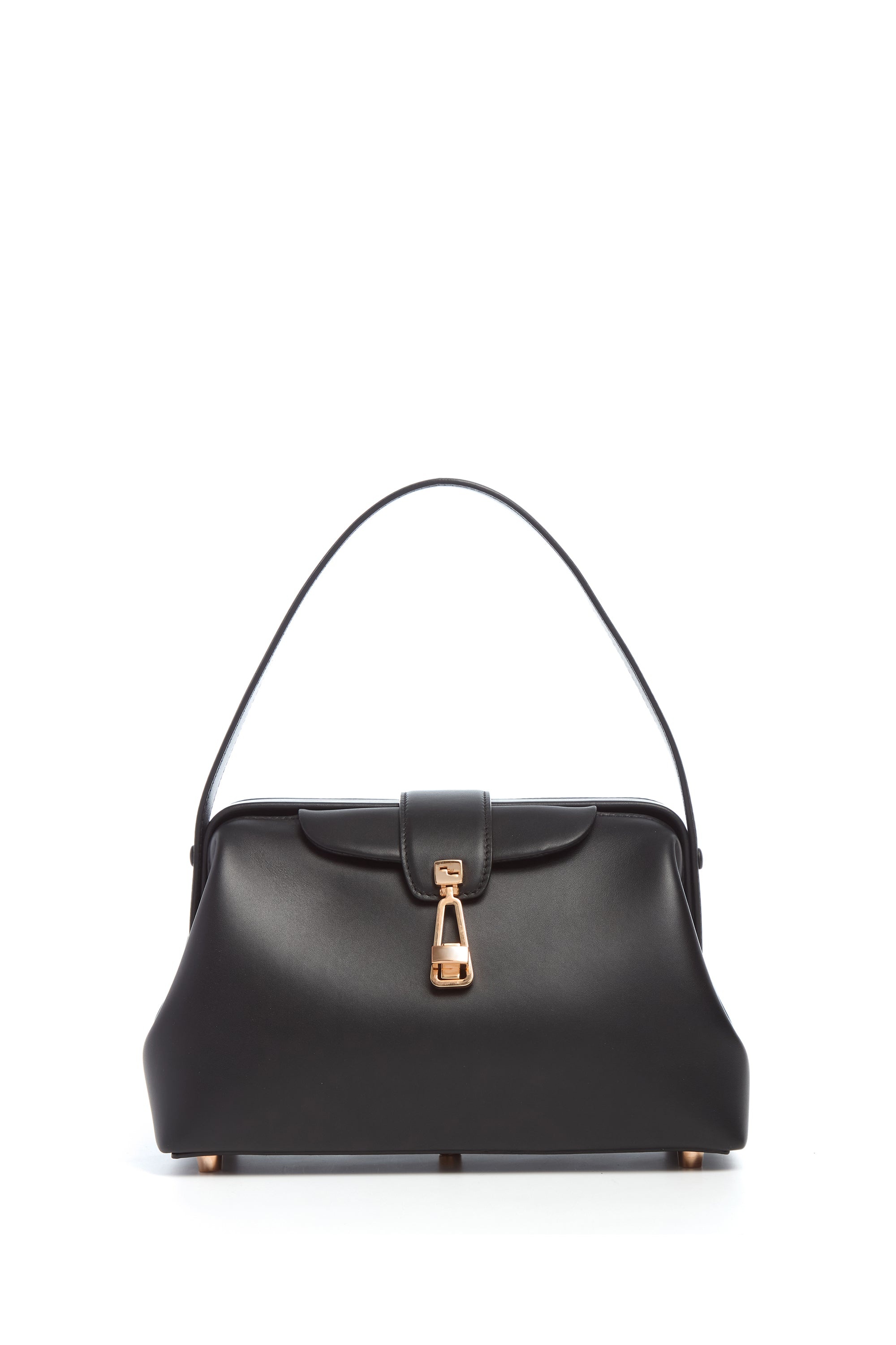 Golda Bag in Black Leather - 1