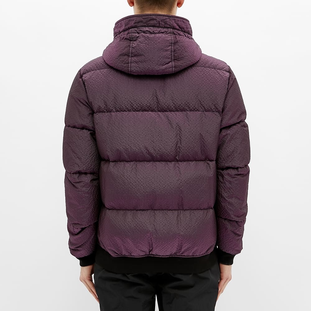 Stone Island Seersucker Nylon Down Smock Jacket - 7