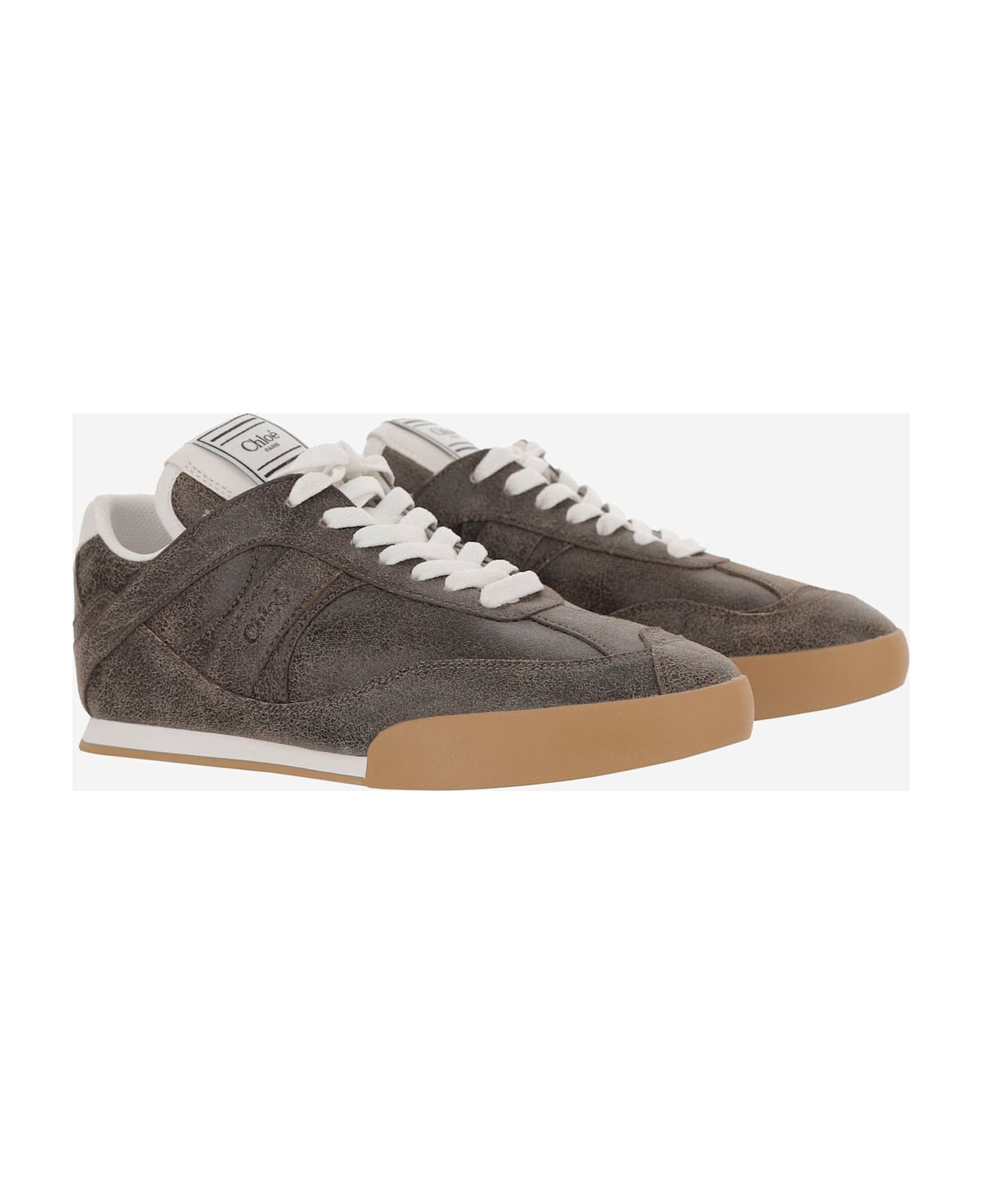 Kick Leather Sneakers - 3