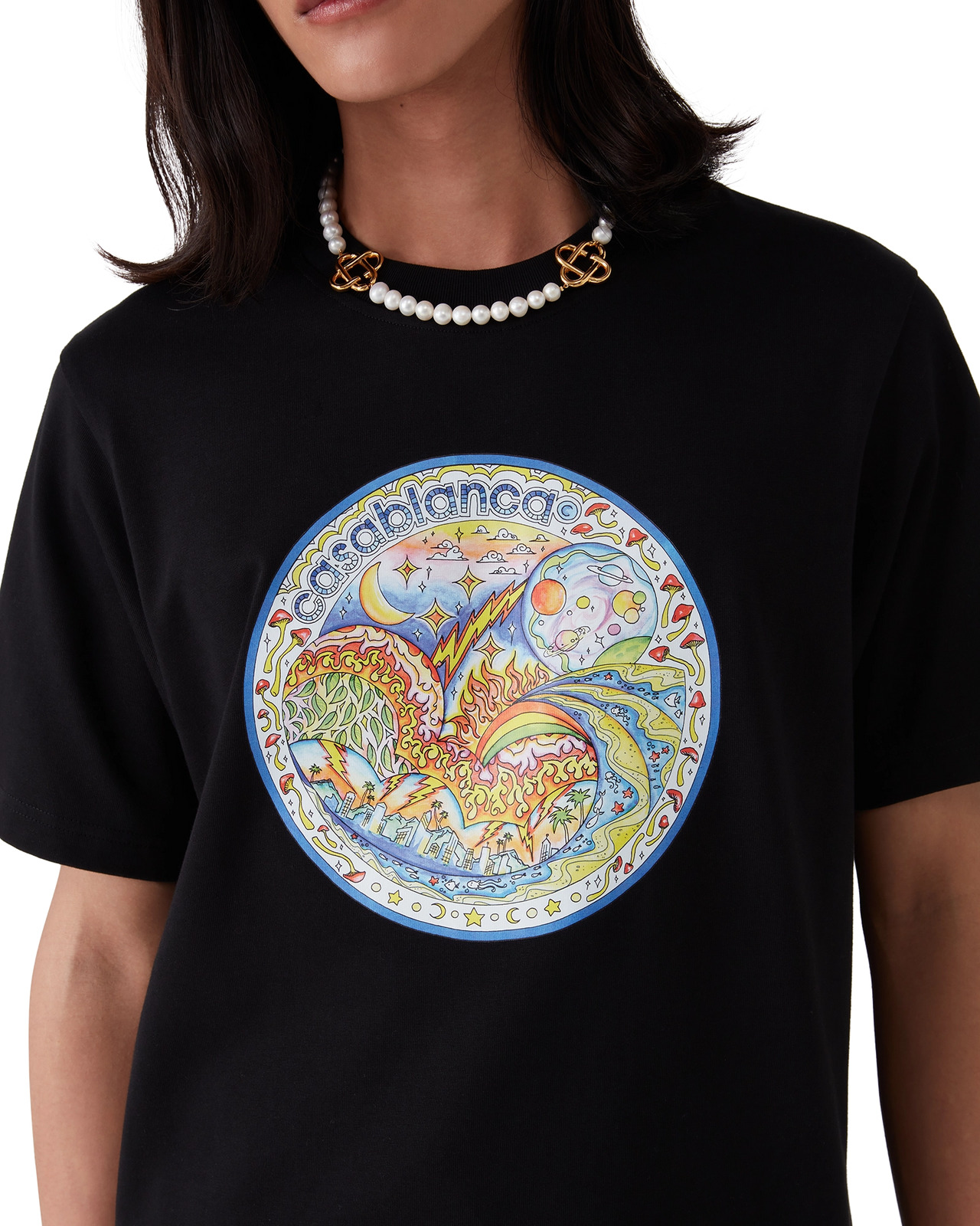 The Four Elements T-Shirt | Casablanca Paris - 5
