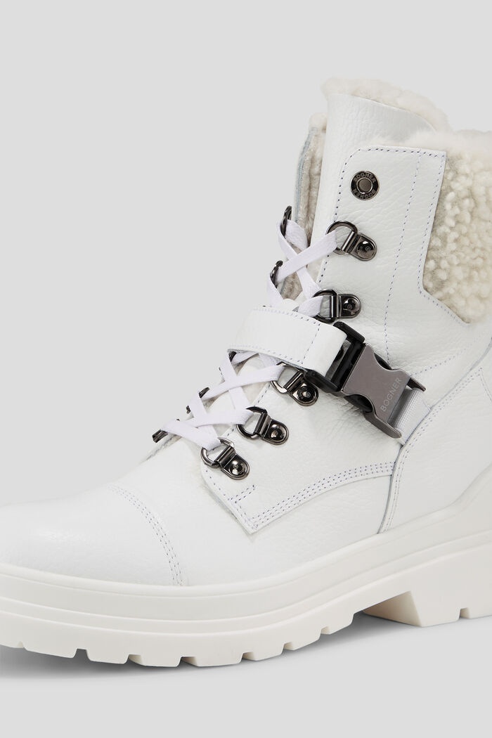 St. Moritz Ankle boots with spikes in White - 4