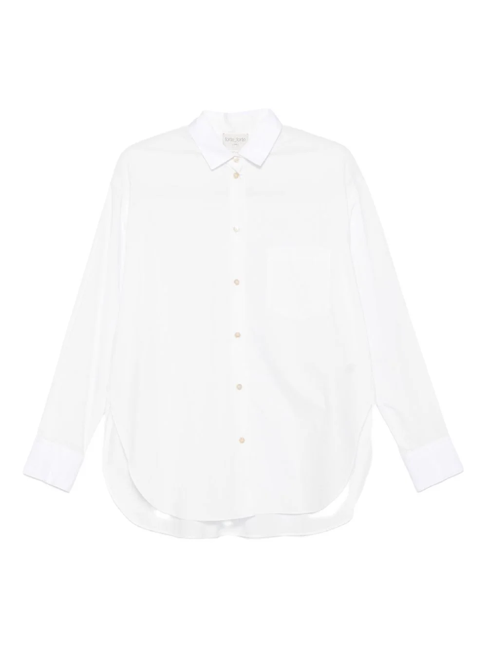 chest-pocket cotton shirt - 1