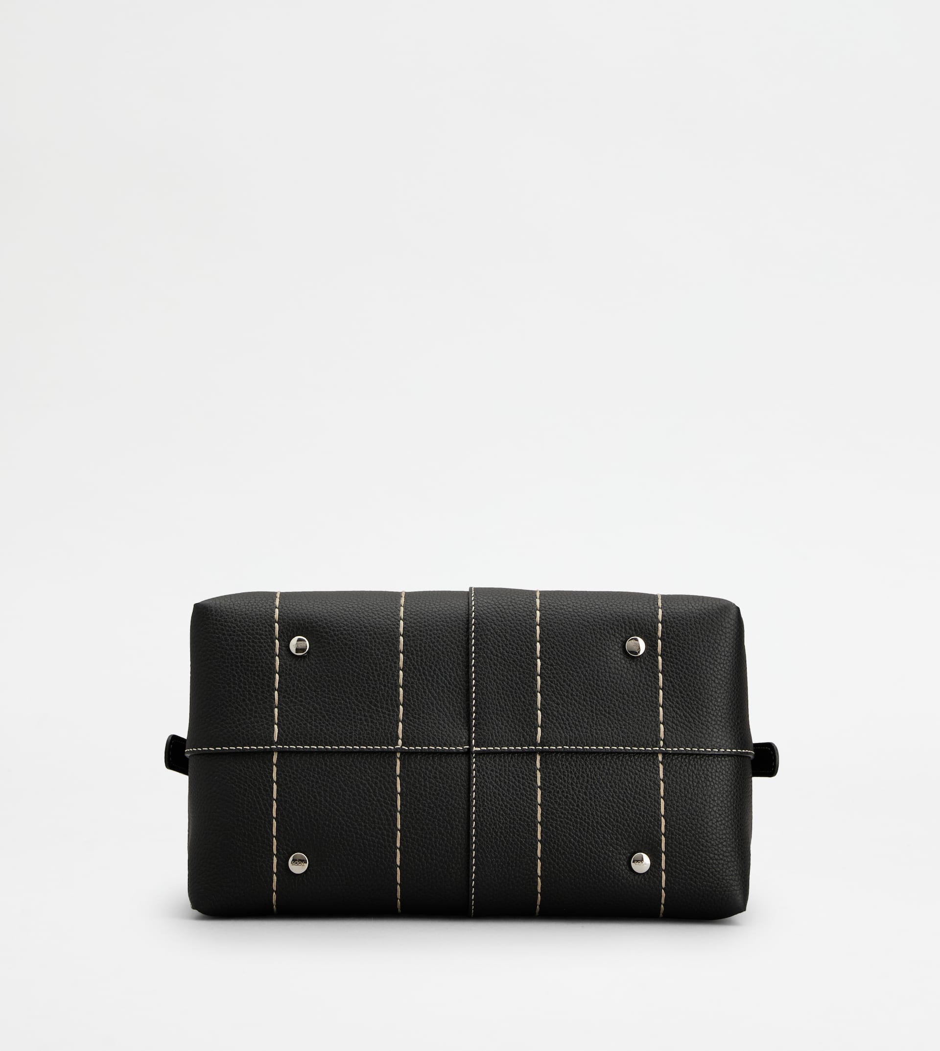 TOD'S DI BAG BAULETTO IN LEATHER MINI - BLACK 4