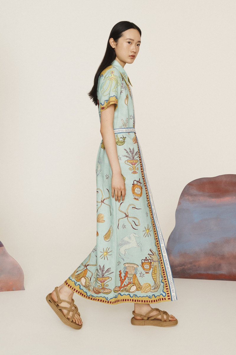 Surrealist Summer Shirtdress 4