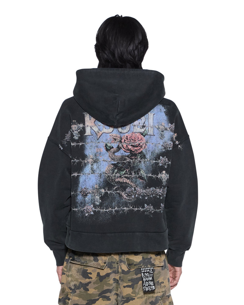 DEATH SNAKE HALEN ZIP HOODIE ASH 1