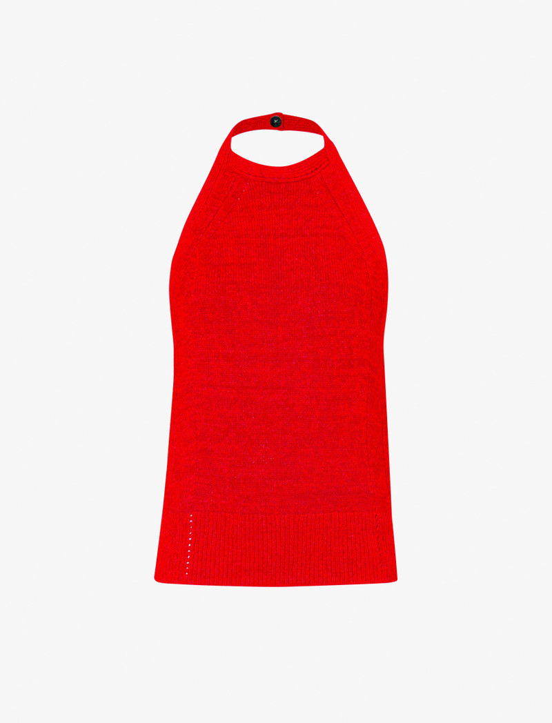 Viscose 리본 Knit의 Leona 상단 - 1