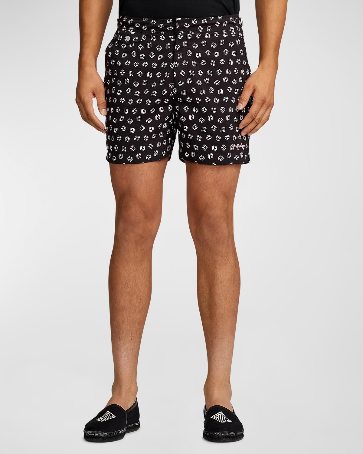 Men's Mayfair Art Deco Swim Trunks - 6
