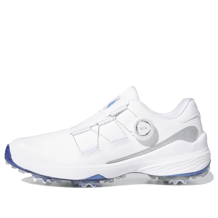 (WMNS) adidas ZG23 BOA Golf Shoes 'Cloud White Blue Fusion Metallic' GZ2171 - 1