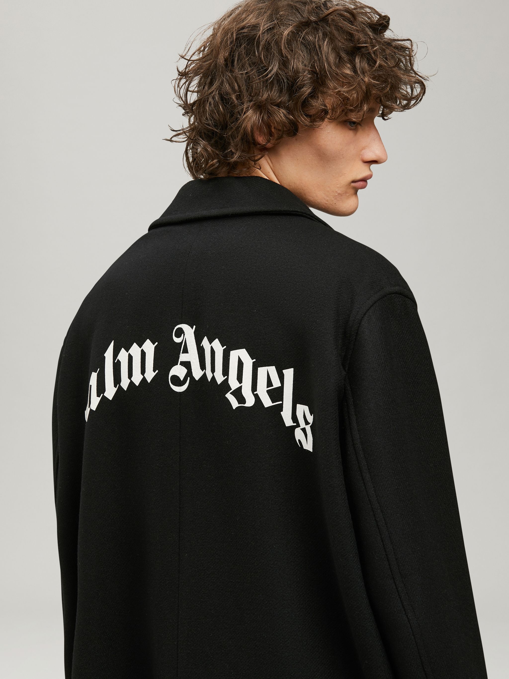 CURVED LOGO COAT - 6
