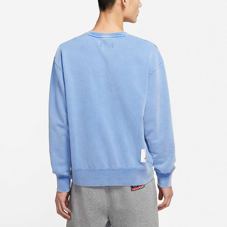Air Jordan Flight MENS Casual Sports Crew-neck Blue CZ6096-403 - 4