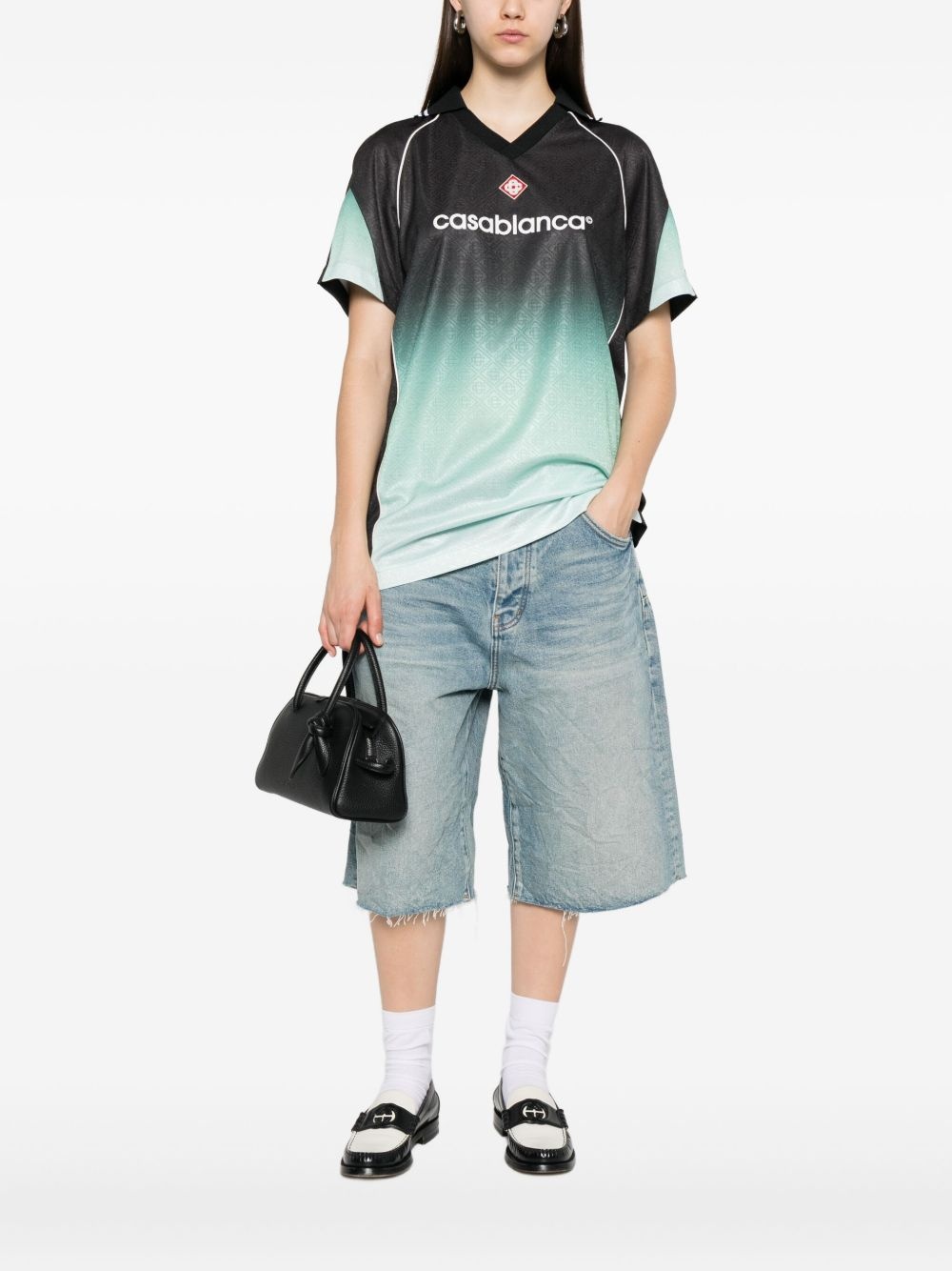 gradient T-shirt - 3