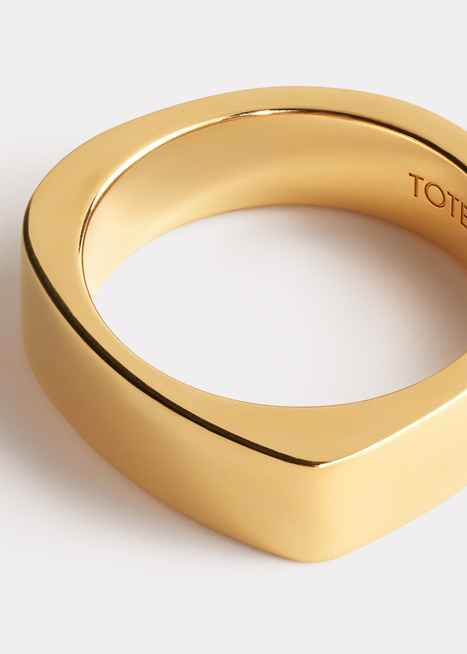 Signature ring gold - 3