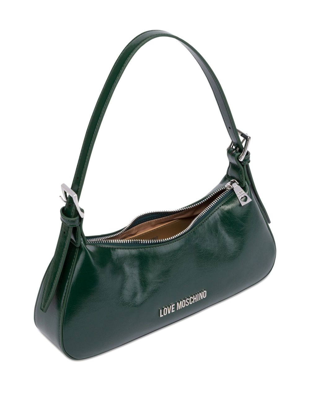 logo-lettering shoulder bag - 2