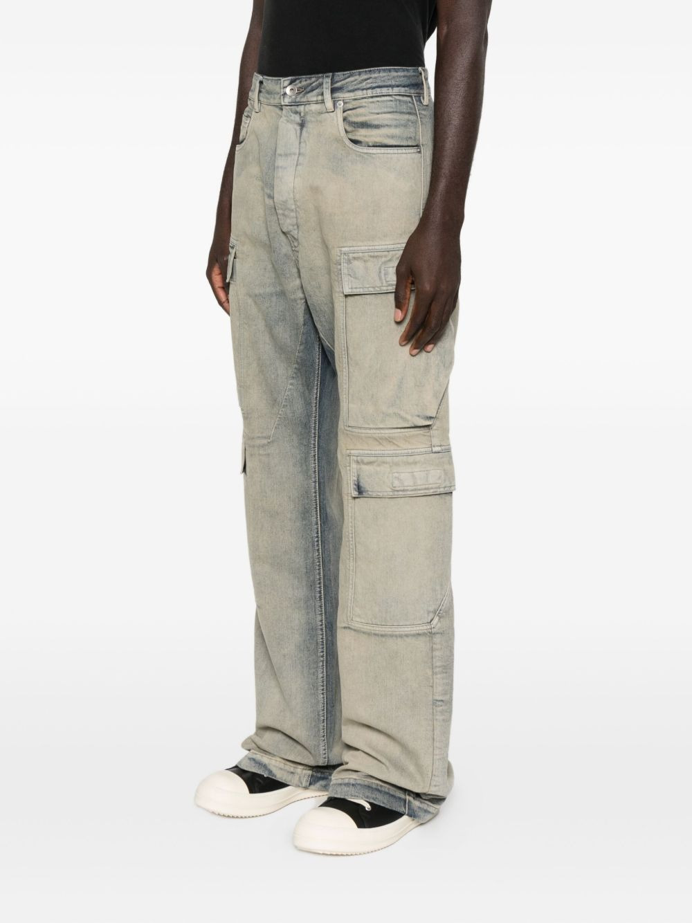 cargo pocket jeans - 3