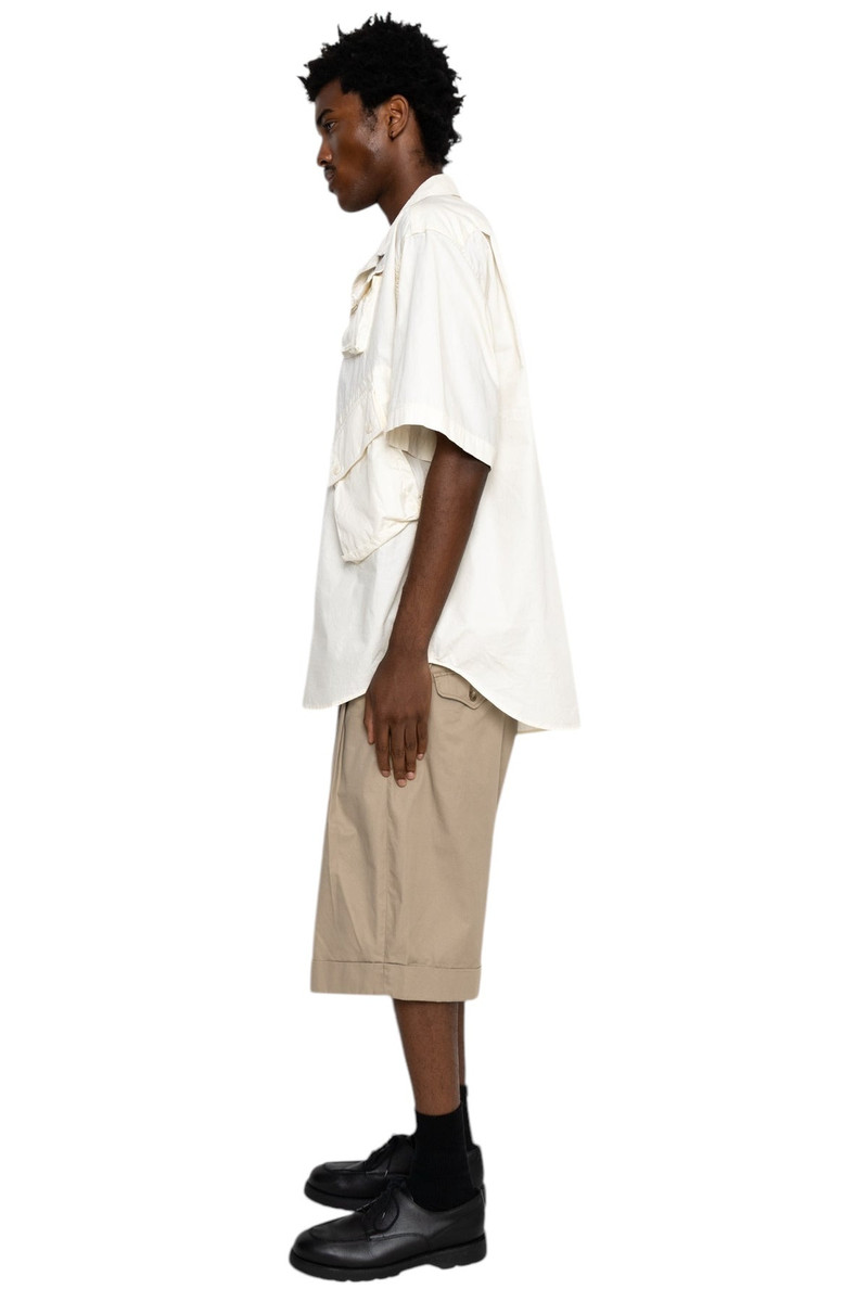 Engineered Garments Bontan Shorts for Nepenthes NY and Blue in Green - Khaki outlook