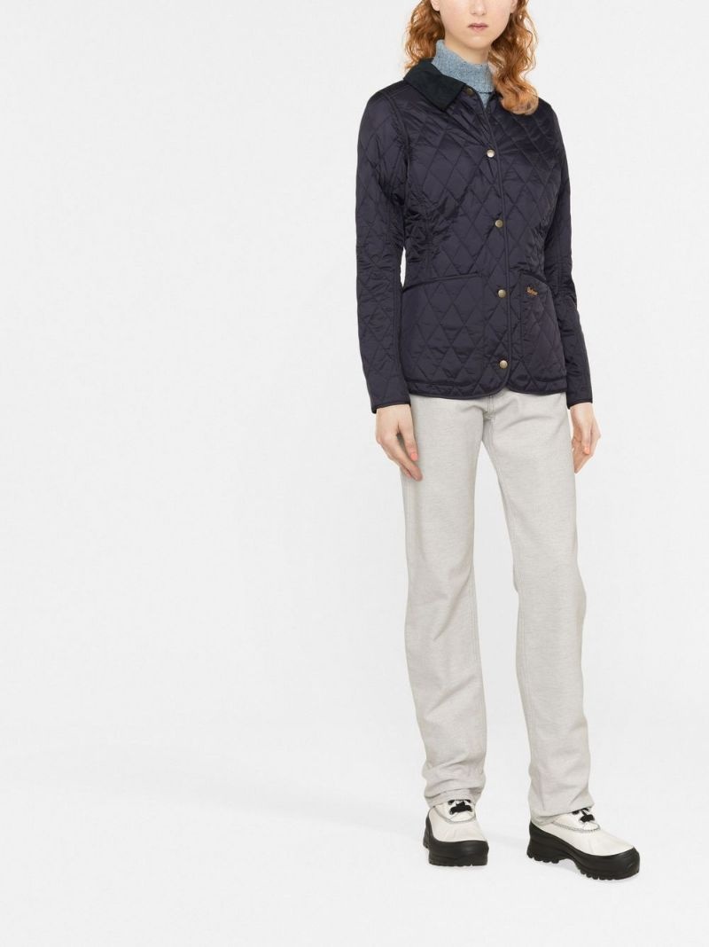 quilted stitch jacket - 3