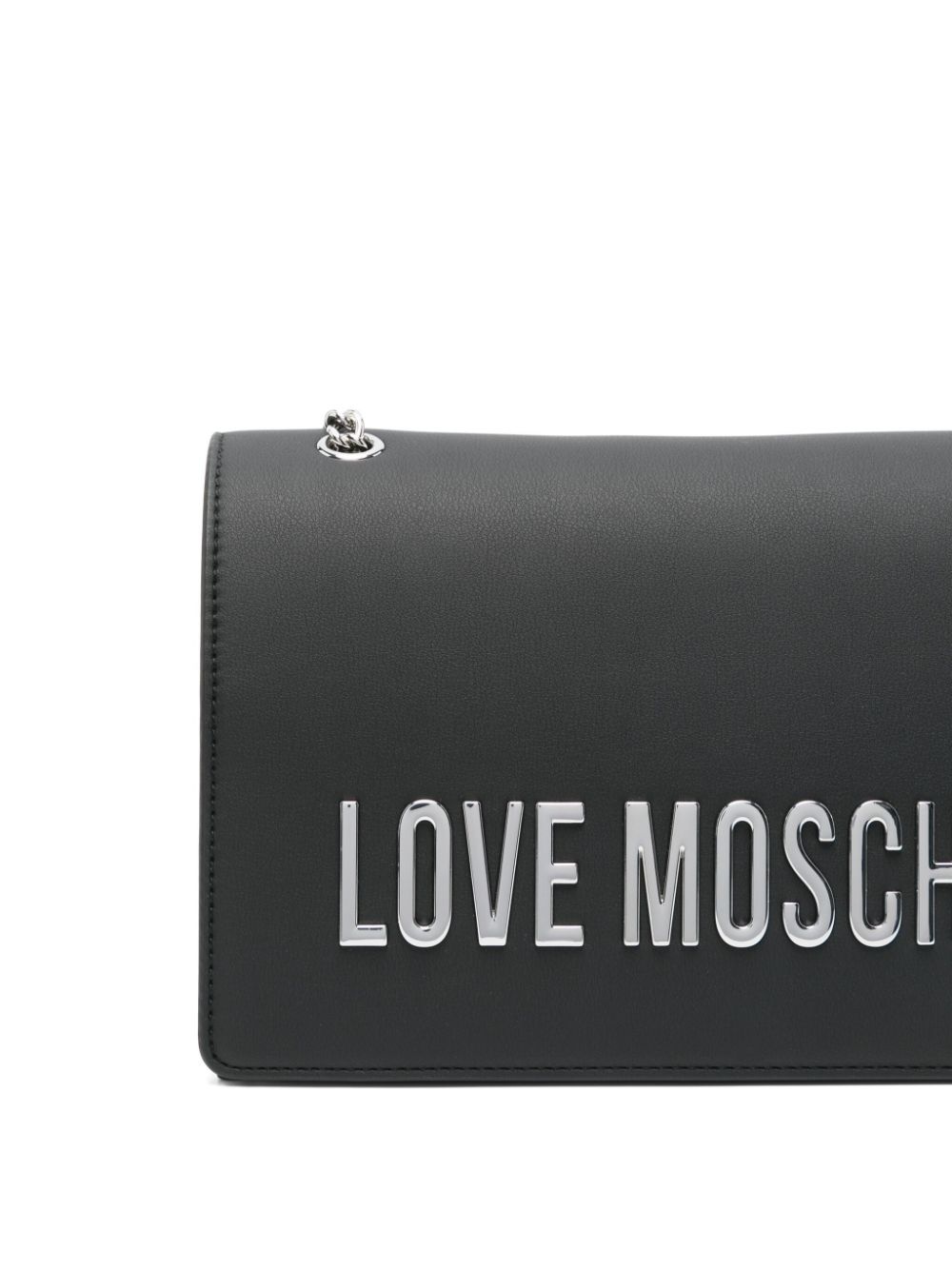 logo-lettering shoulder bag - 4