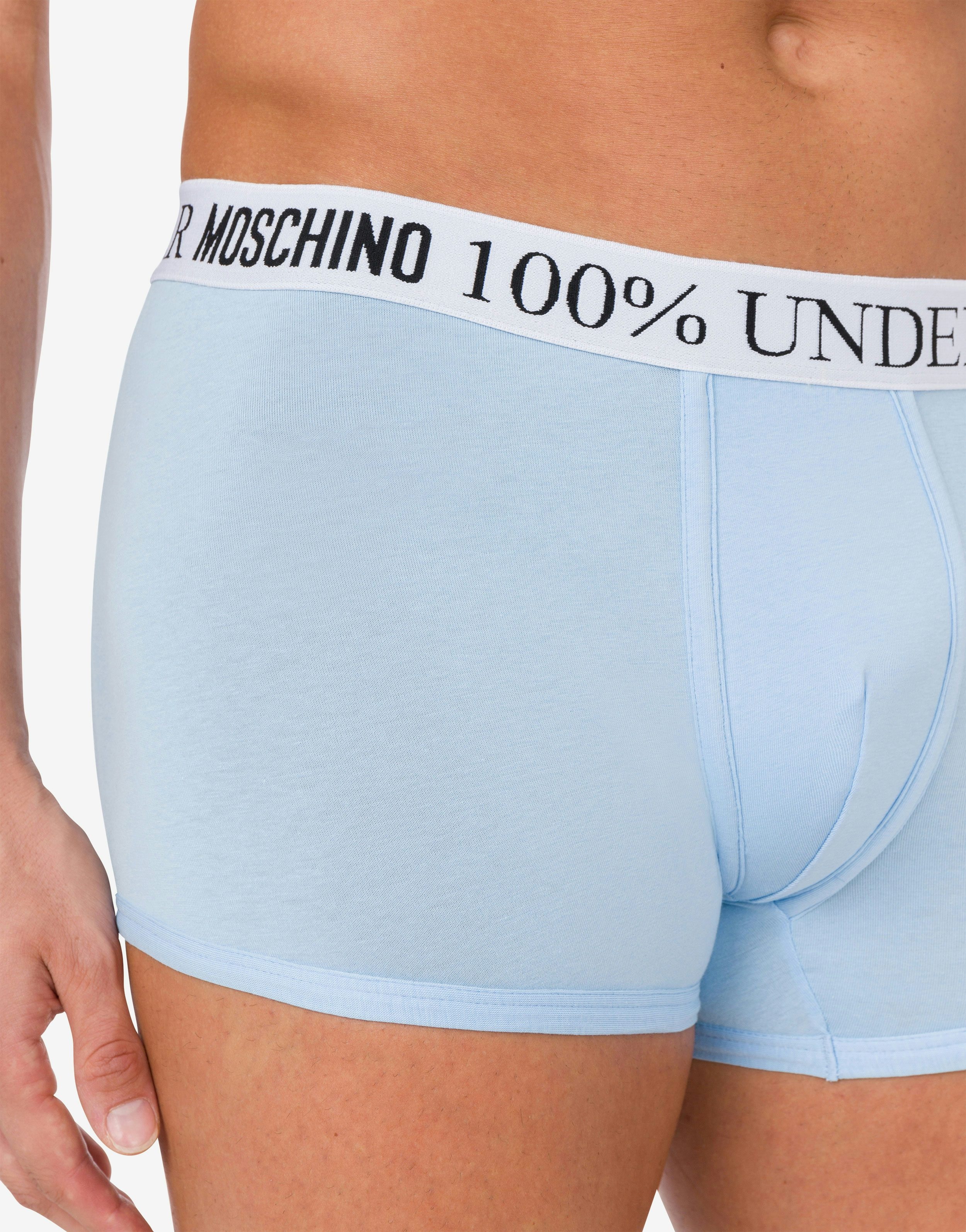 BOXER IN STRETCH JERSEY 100% MOSCHINO - 4