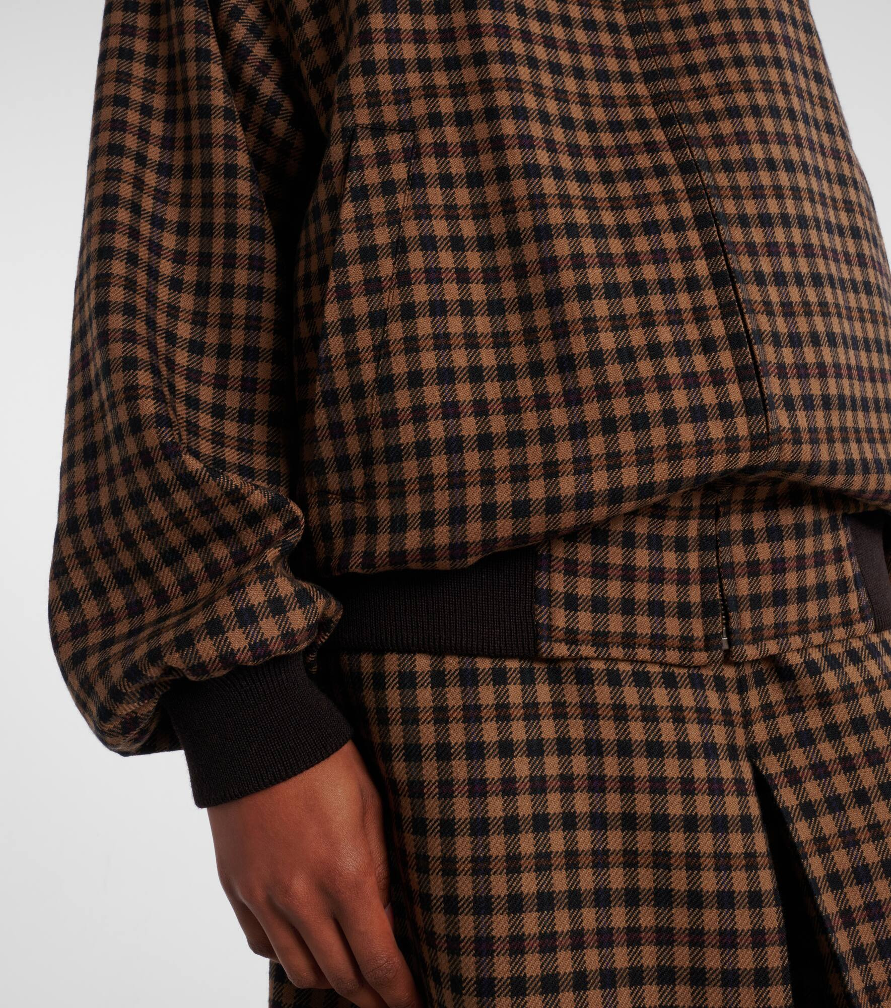 Wool teddy bomber jacket - 5