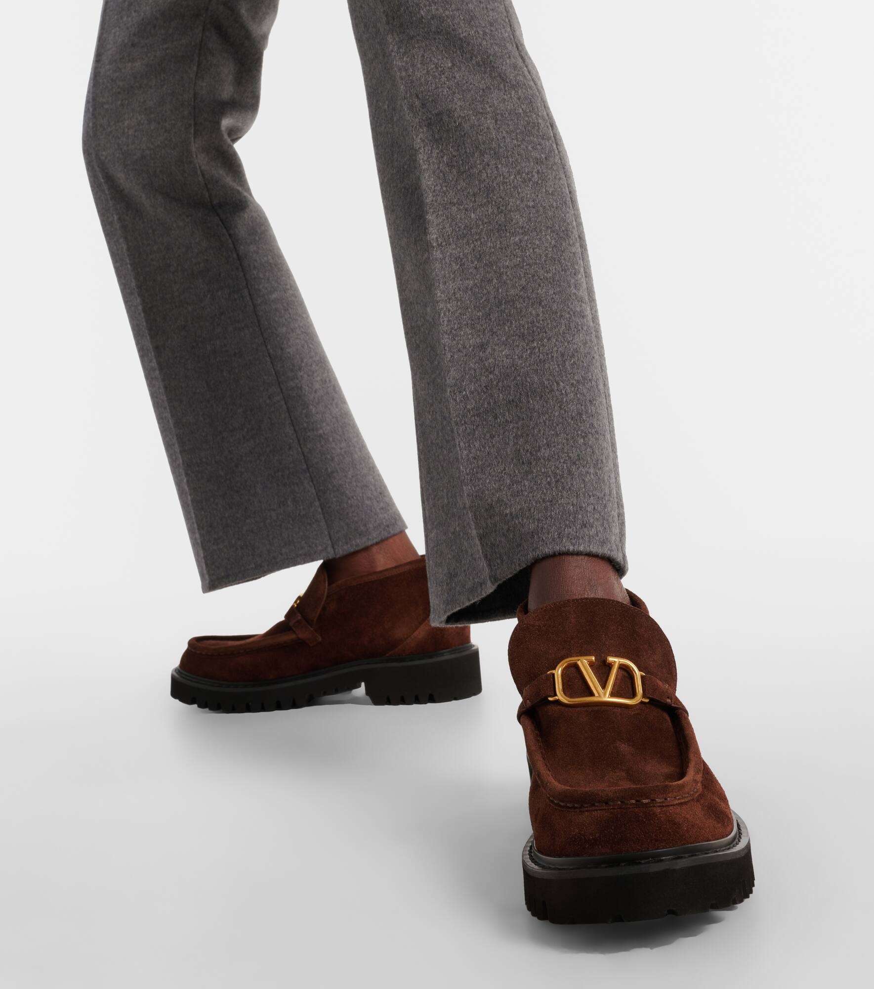 VLogo Signature suede desert boots - 7