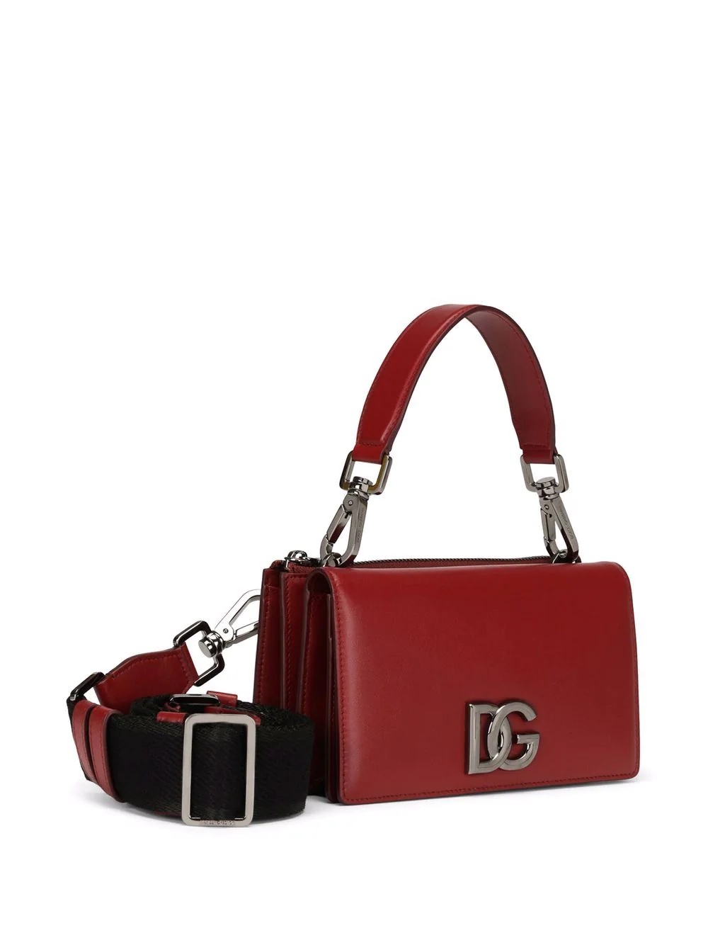 logo-plaque shoulder bag - 4