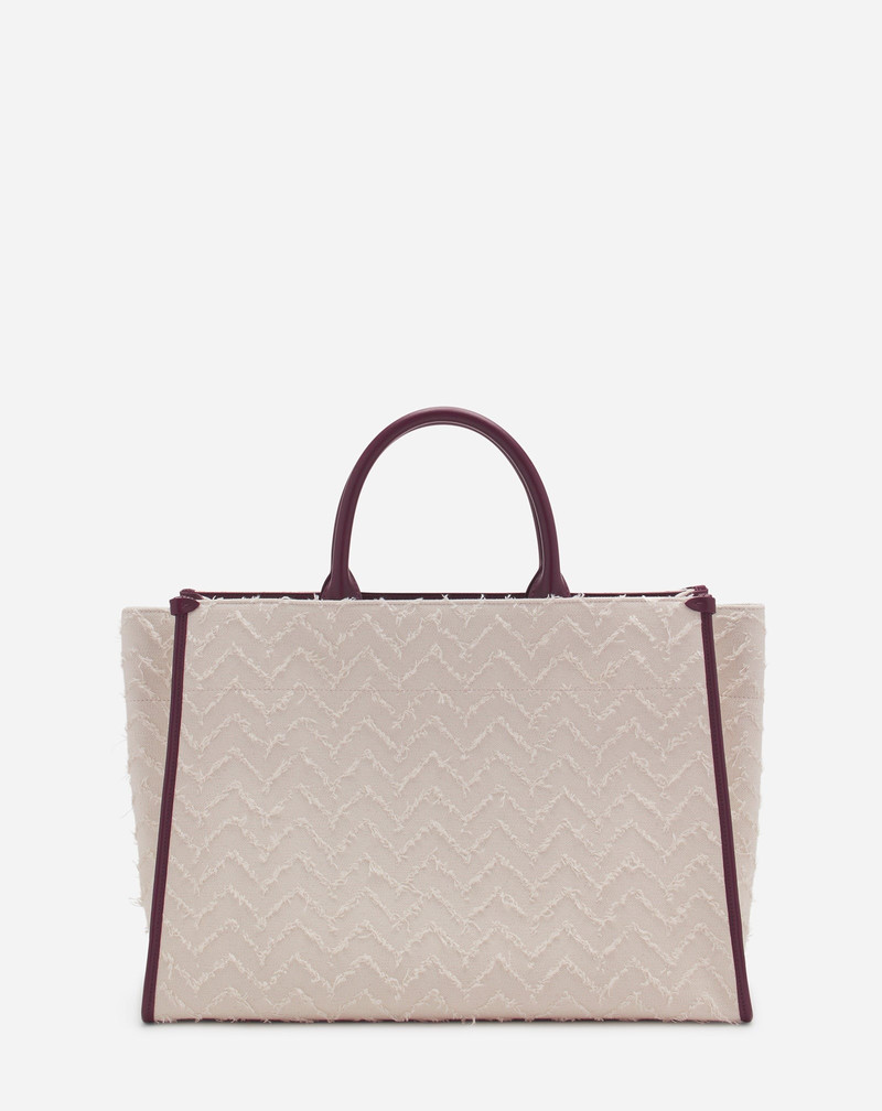 HERRINGBONE MOTIF IN&OUT MM TOTE BAG 4