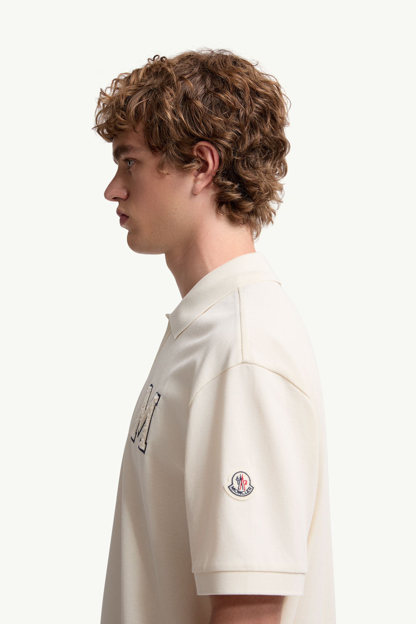 Monogram Cotton Piquet Polo Shirt - 4