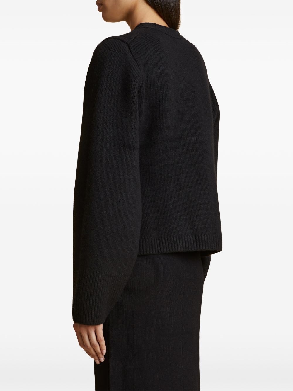 Scarlet cashmere cardigan - 4
