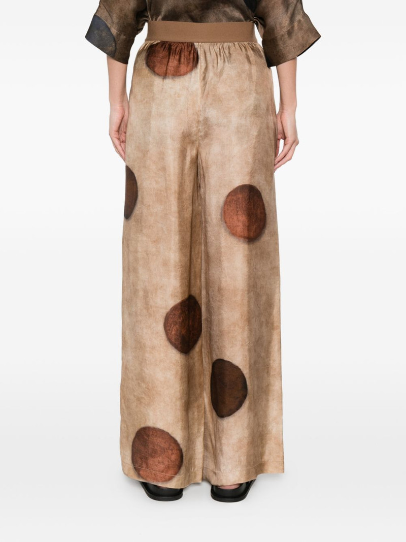 Pansy dot-print trousers 4