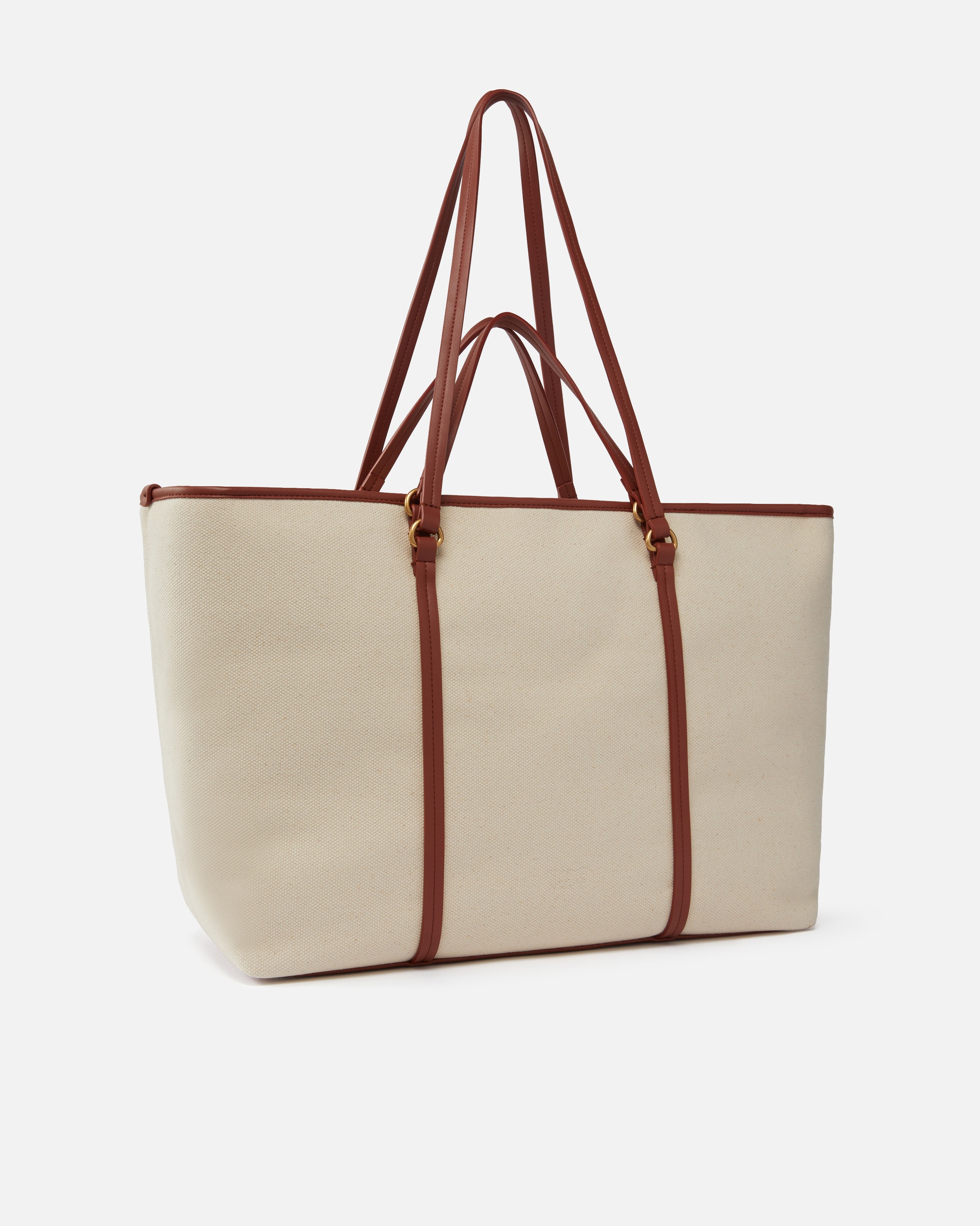 トートバッグ Pinko Maxi Shopper Bag Maxi shopper bag in recycled canvas with two sets of handles