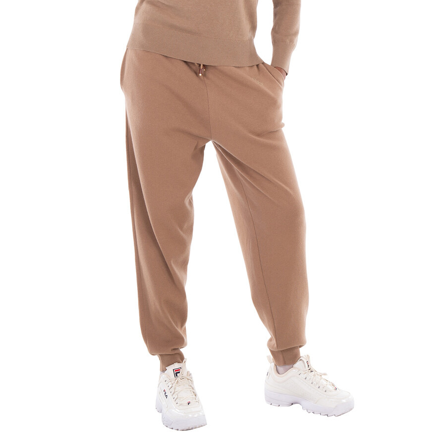 Burberry Monogram Motif Wool Cashmere Blend Jogging Pants - 1