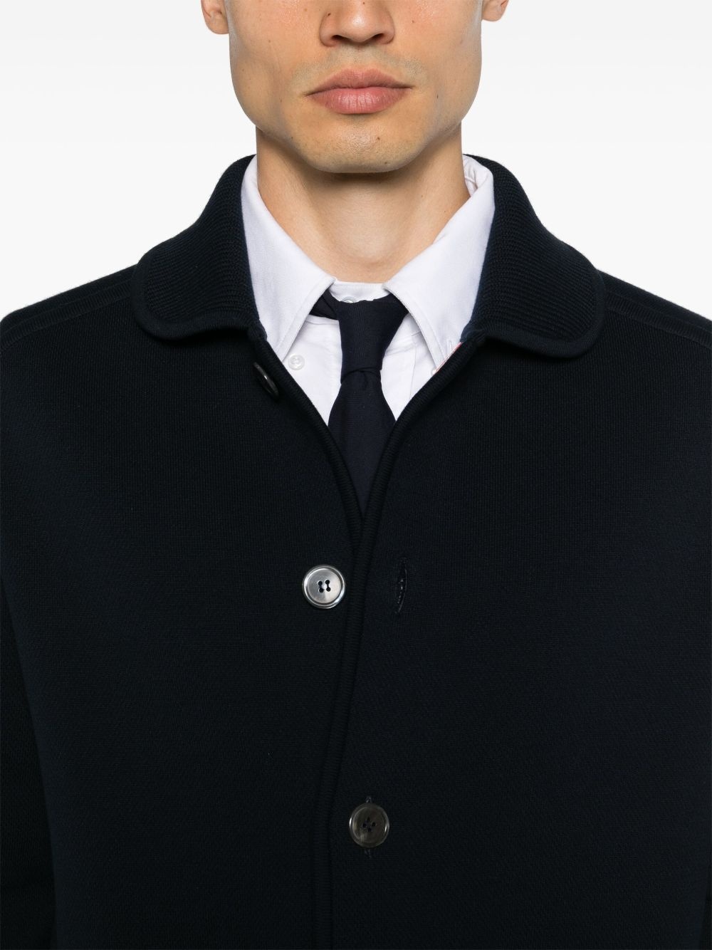 4-Bar piqué-weave jacket - 5